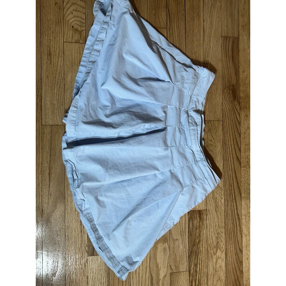 American Eagle Pleated Blue Mini Skirt Women’s Size 10 Preppy Chic Av